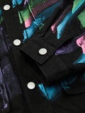 JAQUETA DENIM GRAFFITI HAND-PAINTED