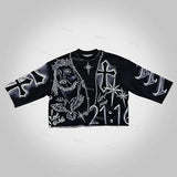Camiseta Oversized Saint Black