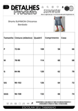 Shorts Chicanos Bordado